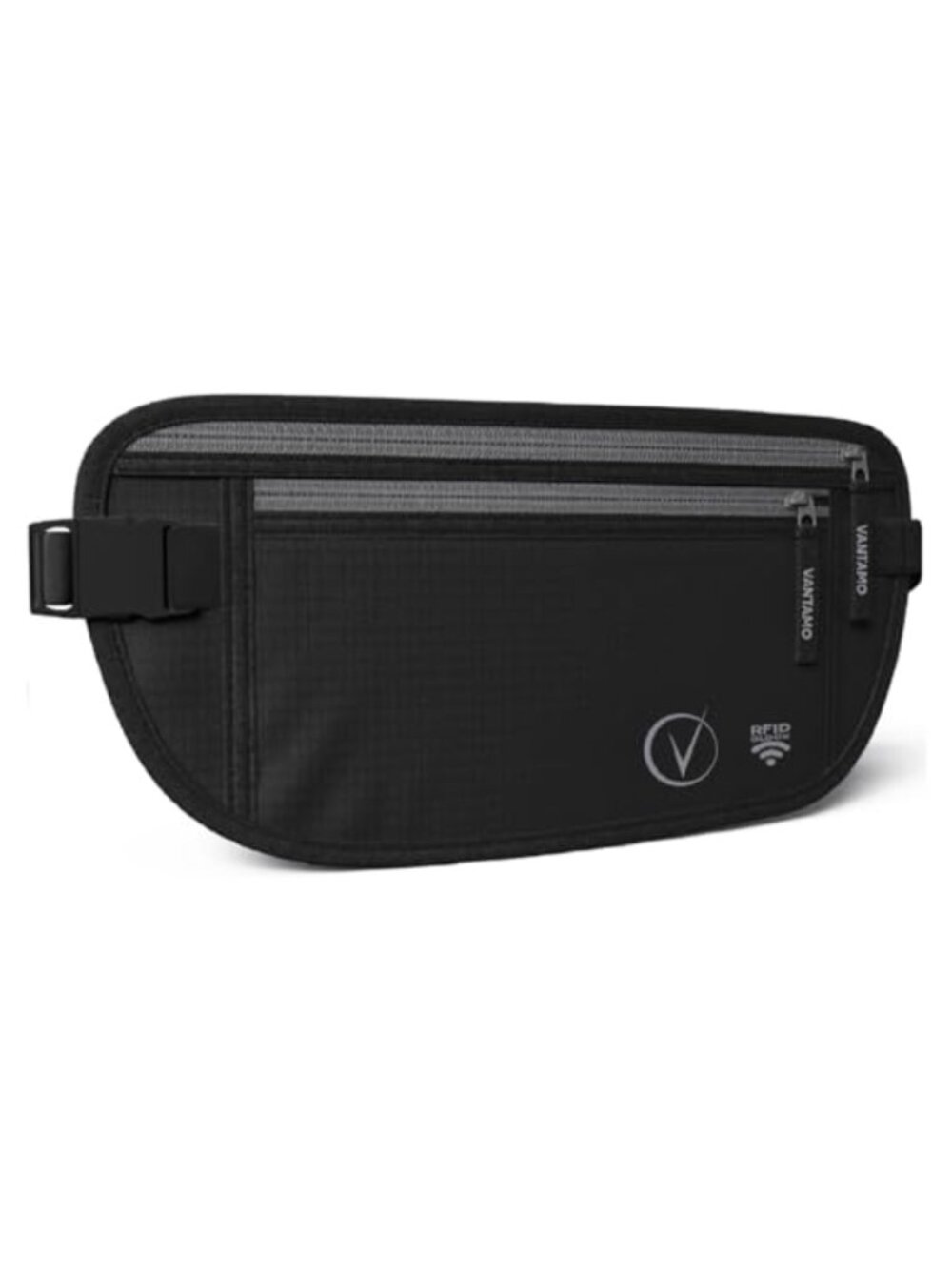 RFID Money Belt Hidden Passport Holder Travel Fanny Pack